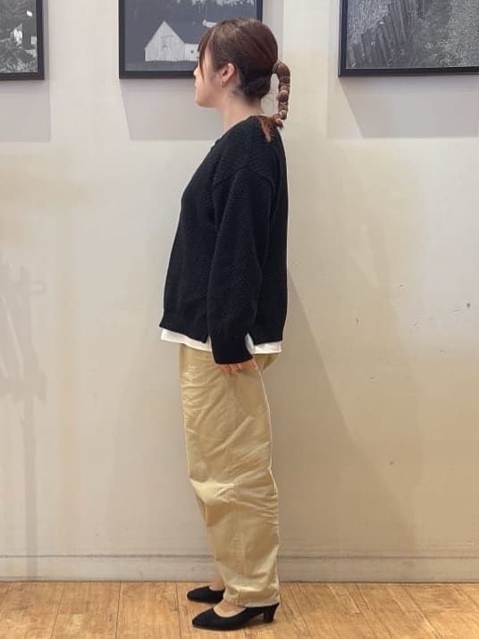 まっつんさんの「SHOO･LA･RUE｜◆【S-3L】さらり軽やか インせず決まる ペプラムブラウス」を使ったコーディネート