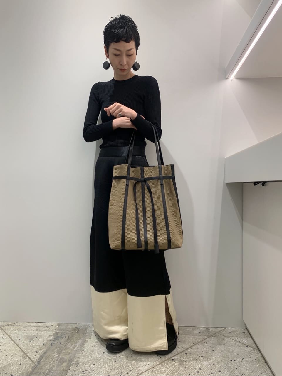 Kさんの「HIROKO HAYASHI｜PANIER（パニエ） トートバッグL」を使ったコーディネート
