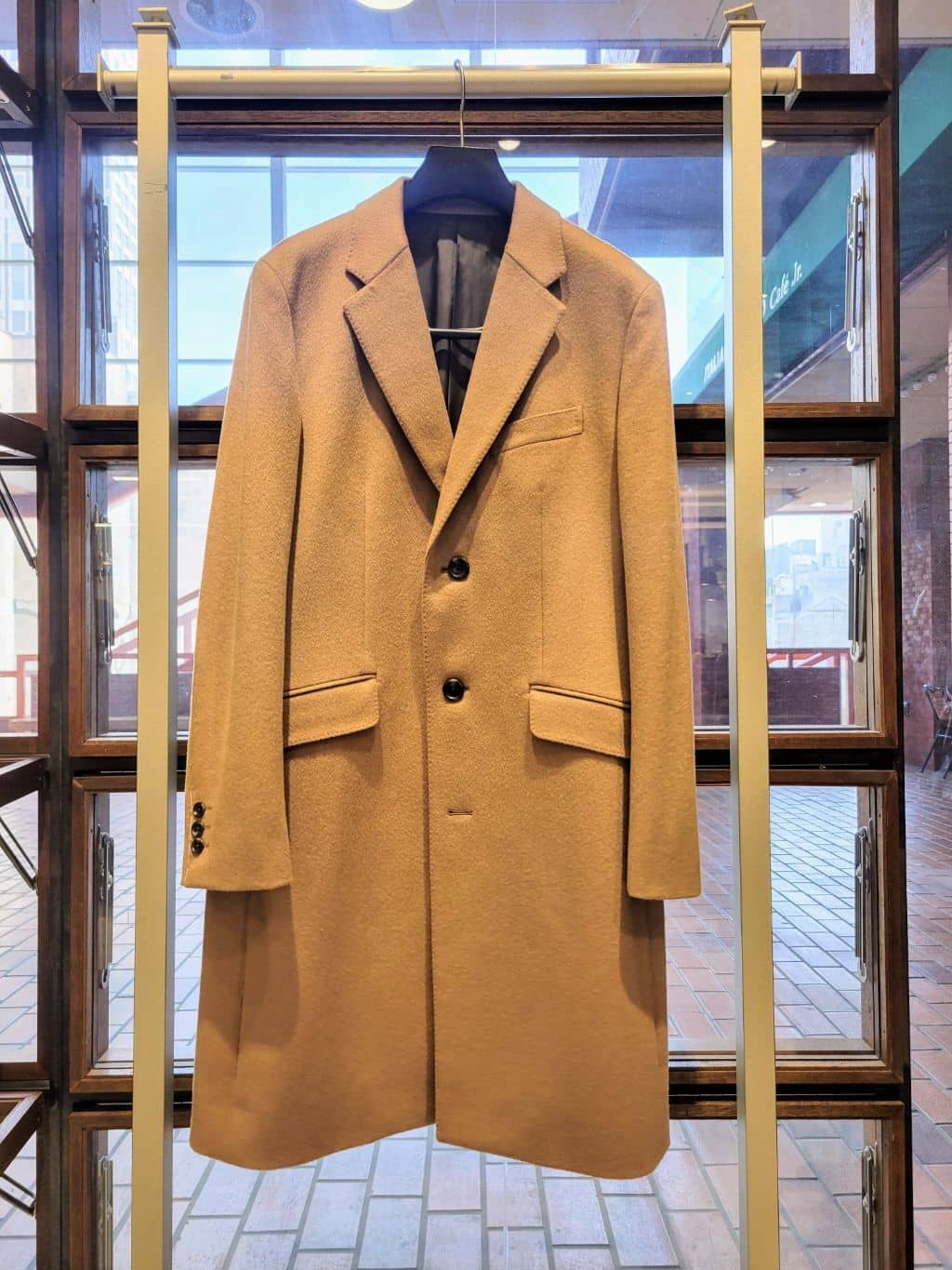 piroyaさんの「TAKEO KIKUCHI｜ウールカシミヤブレンド チェスターコート」を使ったコーディネート