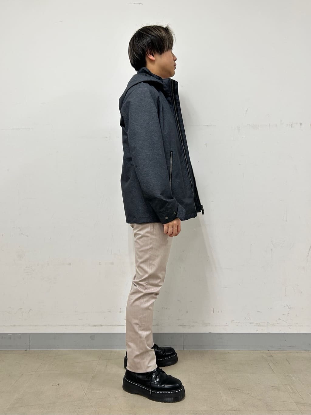 Hiroさんの「TAKEO KIKUCHI｜【抗菌防臭/シーズンレス】シアサッカー ジャージシャツ」を使ったコーディネート