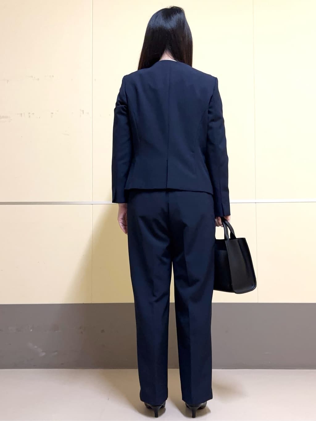 あきさんの「OPAQUE.CLIP｜◆《通勤セットアップ対応》キーネックジャケットダブルクロス【洗濯機洗い可】」を使ったコーディネート