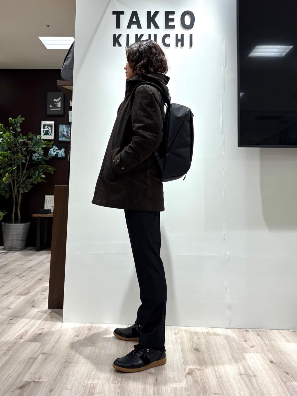 Kaiさんの「TAKEO KIKUCHI｜【360&deg;ストレッチ／セットアップ対応】None Of Stress パンツ」を使ったコーディネート