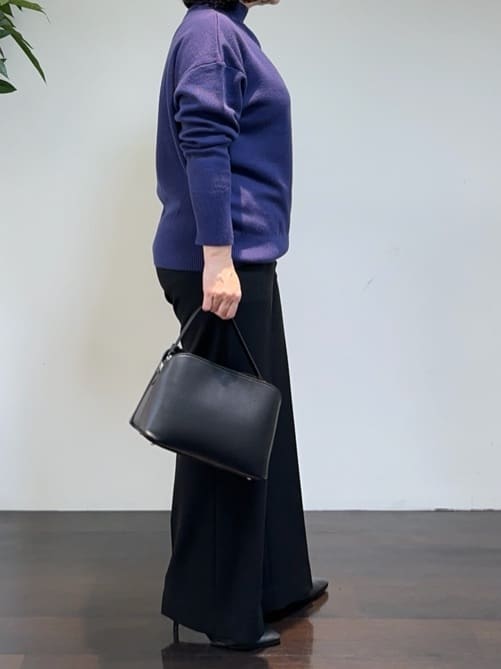 Asamiさんの「UNTITLED｜【日本製／2WAY衿】スタンドカラー ロングコート」を使ったコーディネート
