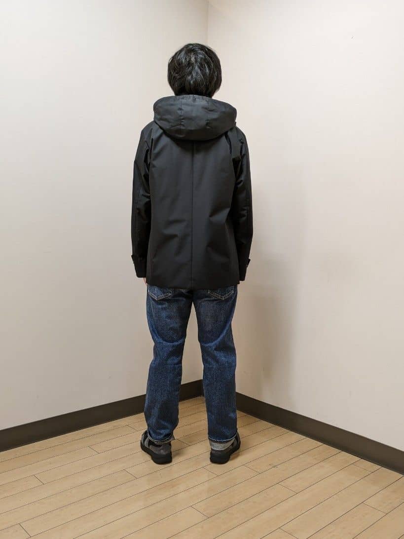 あきやまさんの「TAKEO KIKUCHI｜【モンスターストレッチ】日本製 ウォッシュド デニムパンツ」を使ったコーディネート