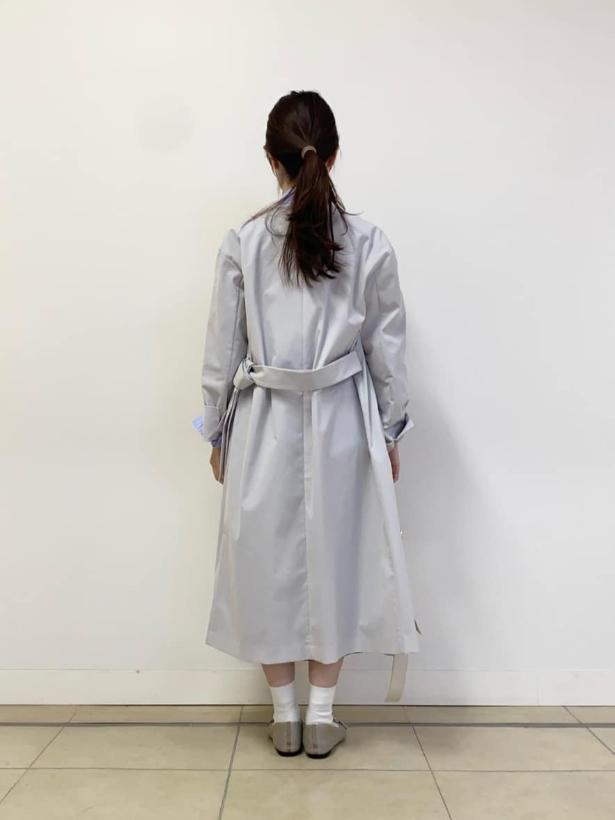 asamiさんの「UNTITLED｜◆【撥水】コットンライク ストレッチコート」を使ったコーディネート
