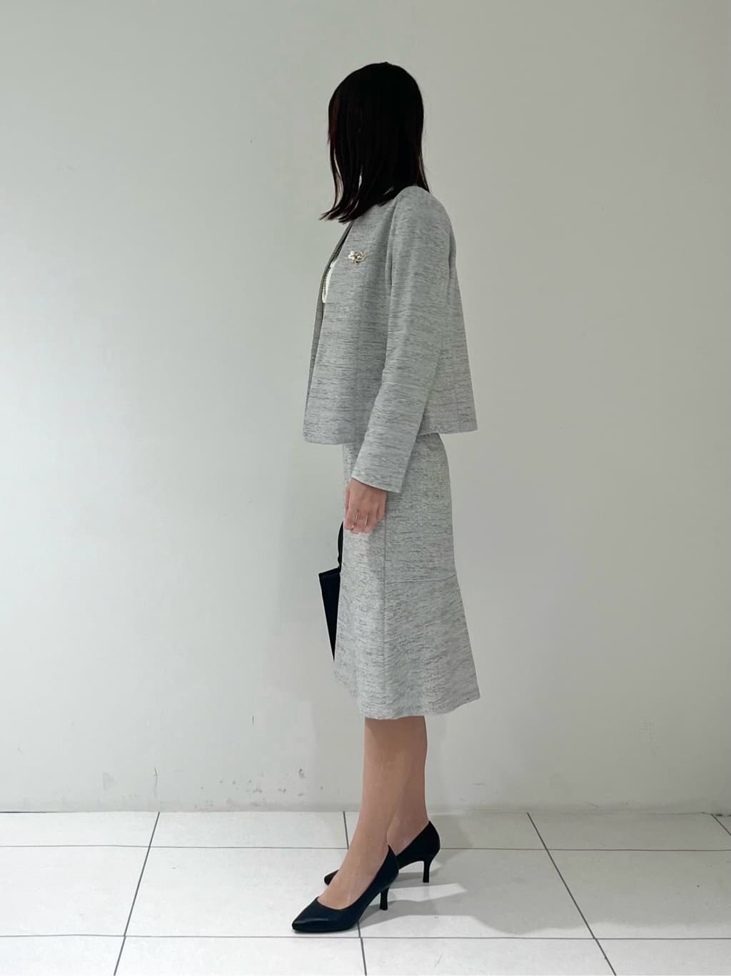 shioriさんの「INDIVI｜【マルチWAY】3点セットパール調ネックレス」を使ったコーディネート