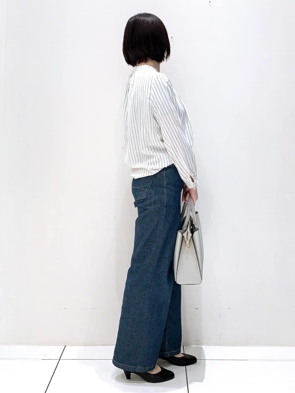 まぁさんさんの「grove｜【SOMETHING&times;grove別注】LISAWIDE DENIM PANTS」を使ったコーディネート