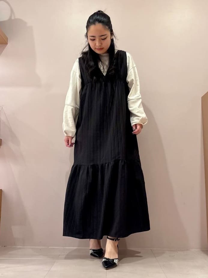 のはらっちょさんの「ESPERANZA｜スパンコールセパレートパンプス」を使ったコーディネート