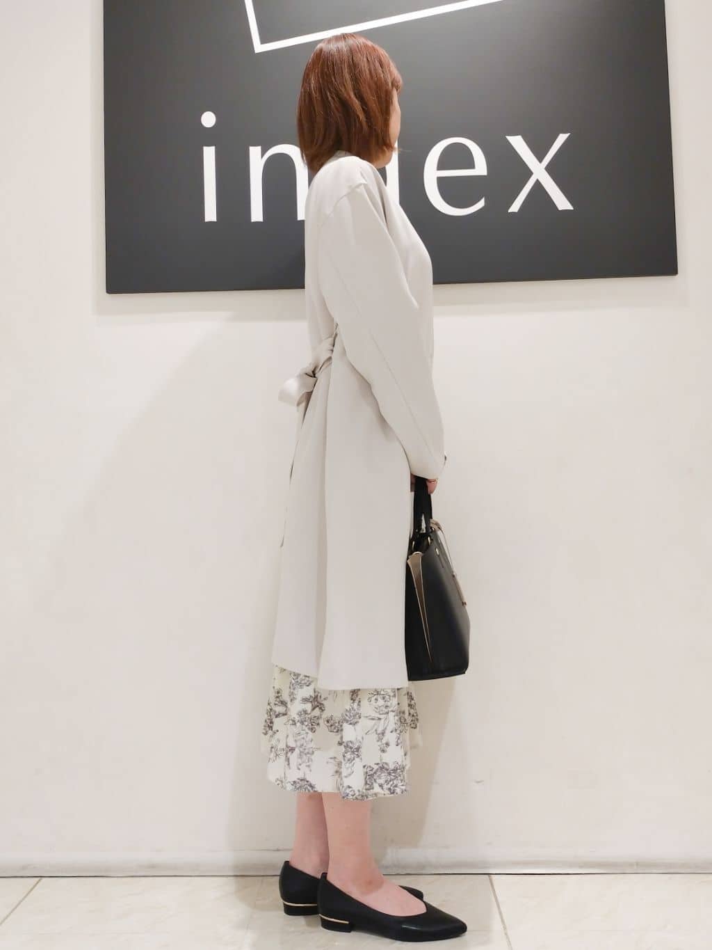 n.さんの「index｜◆Y字リングフェイクパールネックレス」を使ったコーディネート