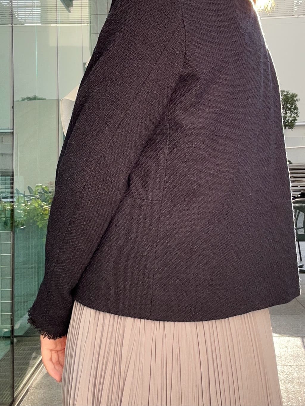 BUNさんの「DRESSTERIOR｜【セレモニー】オケージョンツイードジャケット」を使ったコーディネート