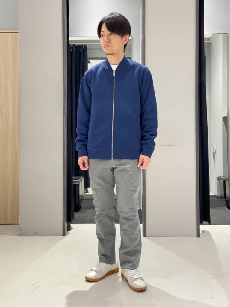 わいずみさんの「TAKEO KIKUCHI｜【全7サイズ&times;8色展開！】トップマルチヘリンボン パンツ」を使ったコーディネート