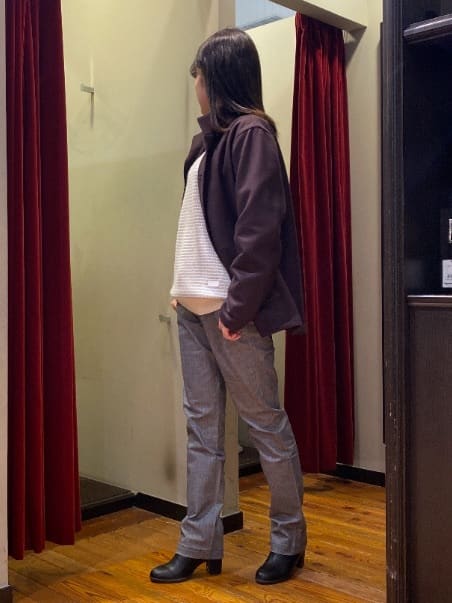 かわぴーさんの「TAKEO KIKUCHI｜【DOWN FABRIC】ダウンファブリック スタンドカラーブルゾン」を使ったコーディネート