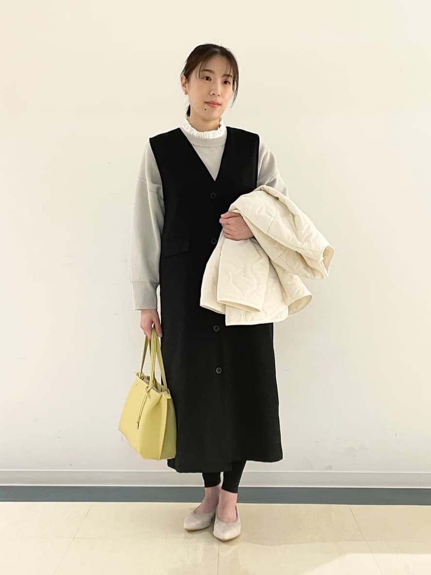 あんづさんの「SHOO･LA･RUE｜◆【軽量/2WAY】デイリーにも通勤にも ふわっと軽いトートバッグ」を使ったコーディネート