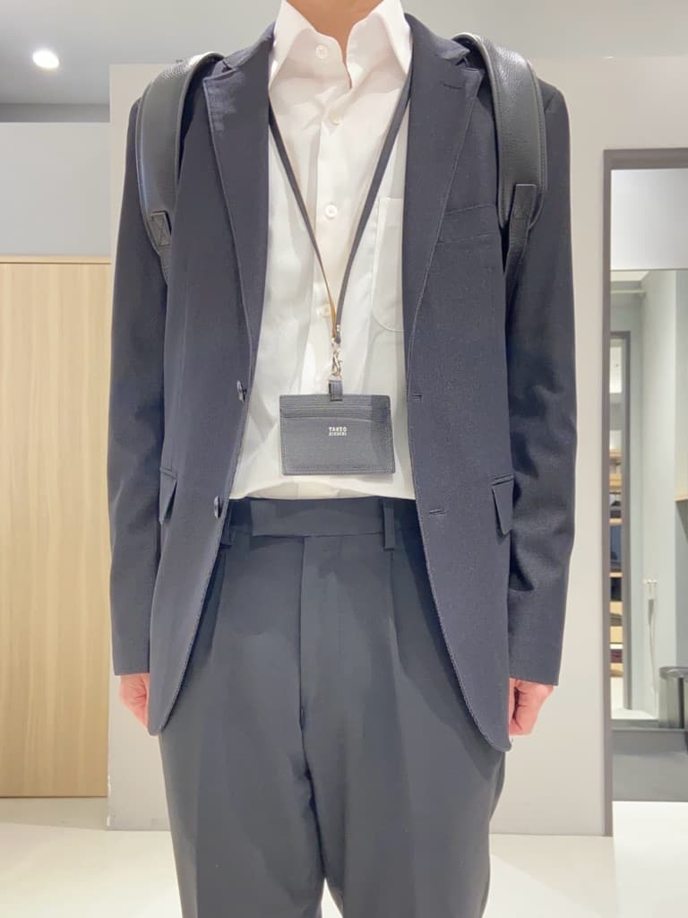 わいずみさんの「TAKEO KIKUCHI｜【360&deg;ストレッチ／セットアップ対応】None Of Stress ジャケット」を使ったコーディネート
