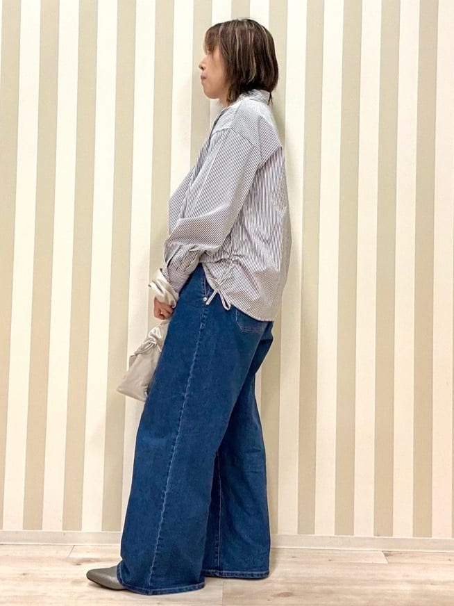 pieceさんの「SHOO･LA･RUE｜◆ストレッチアーモンドトゥパンプス」を使ったコーディネート
