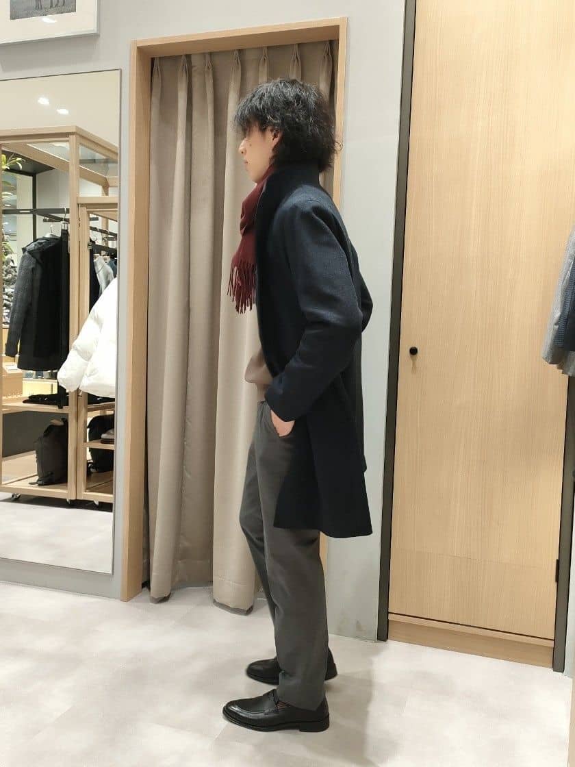 nobuさんの「TAKEO KIKUCHI｜【オフィスカジュアル対応】ドレス チノパンツ」を使ったコーディネート