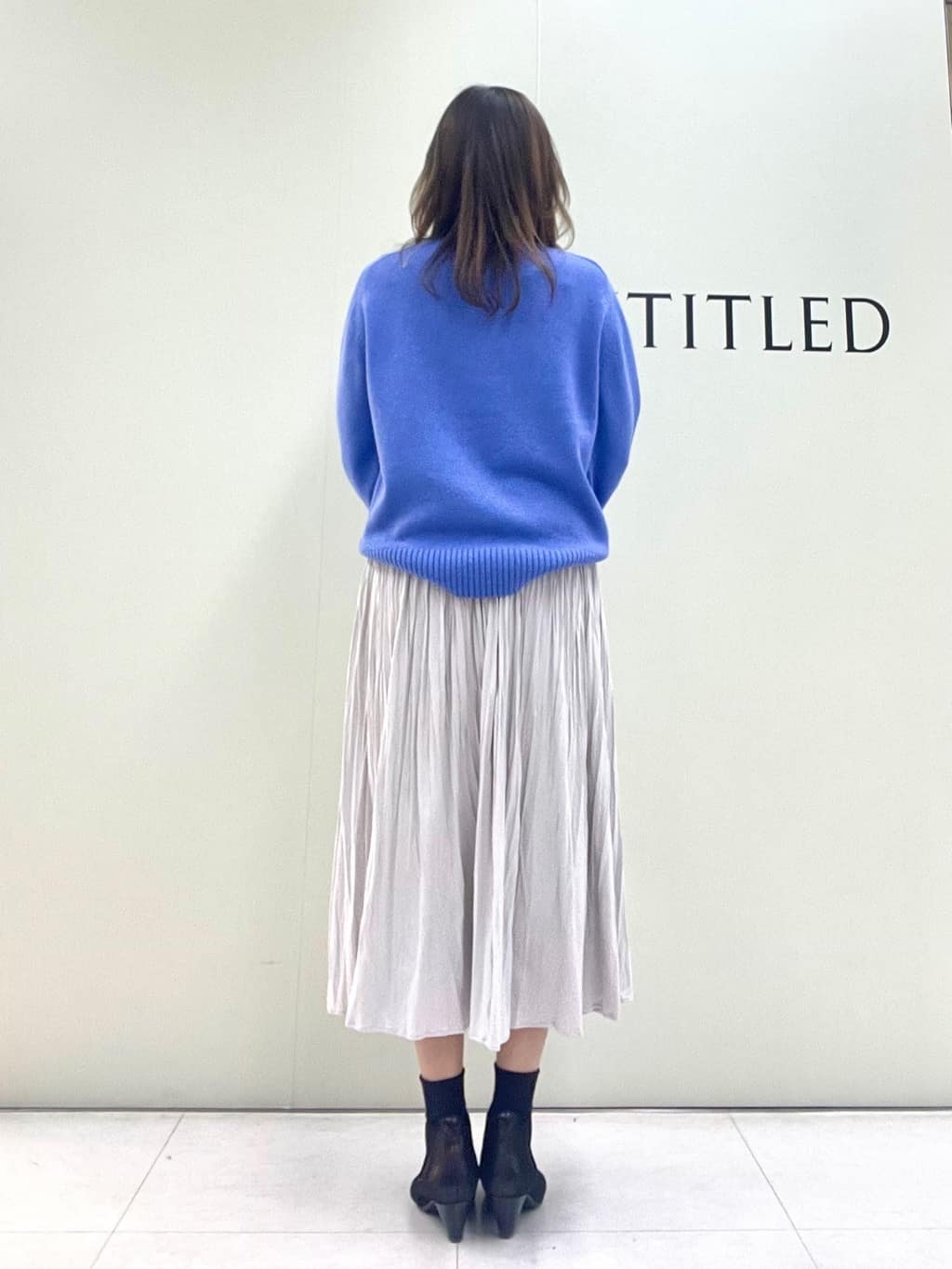 Sakaiさんの「UNTITLED｜◆【洗える/体型カバー】コットンウールプルオーバーニット」を使ったコーディネート
