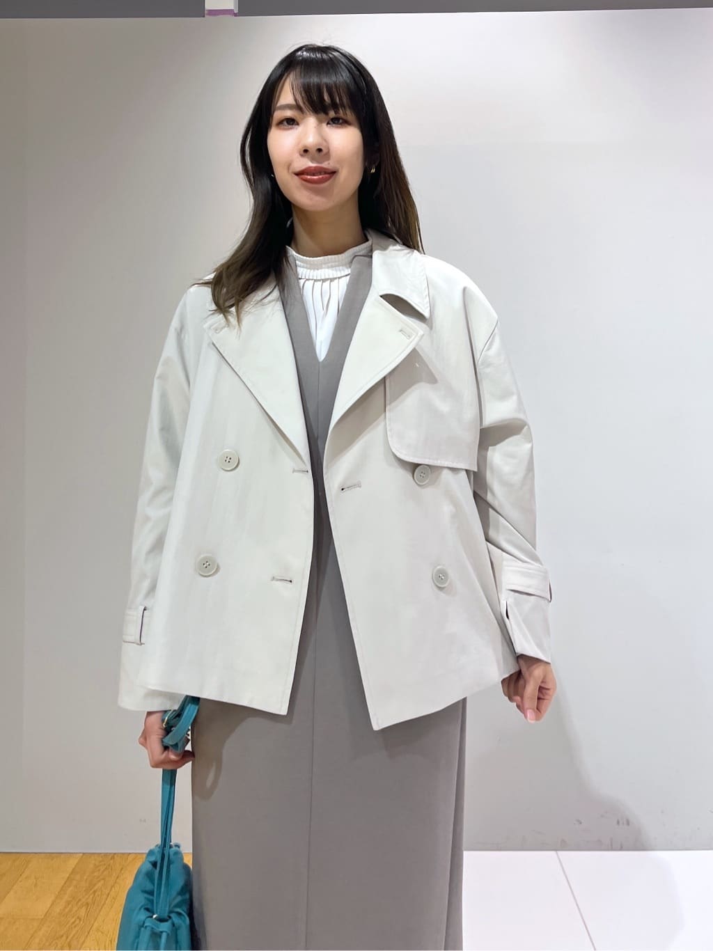 cotaniさんの「grove｜◆【マシンウォッシュ／防シワ】プリーツネックブラウス」を使ったコーディネート