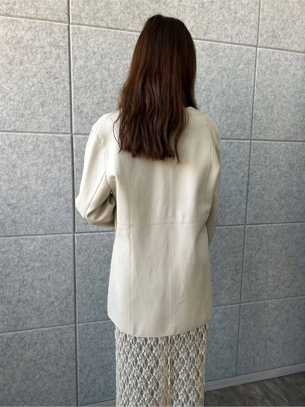 ishikawaさんの「CODE A｜stretch lace cami dress」を使ったコーディネート