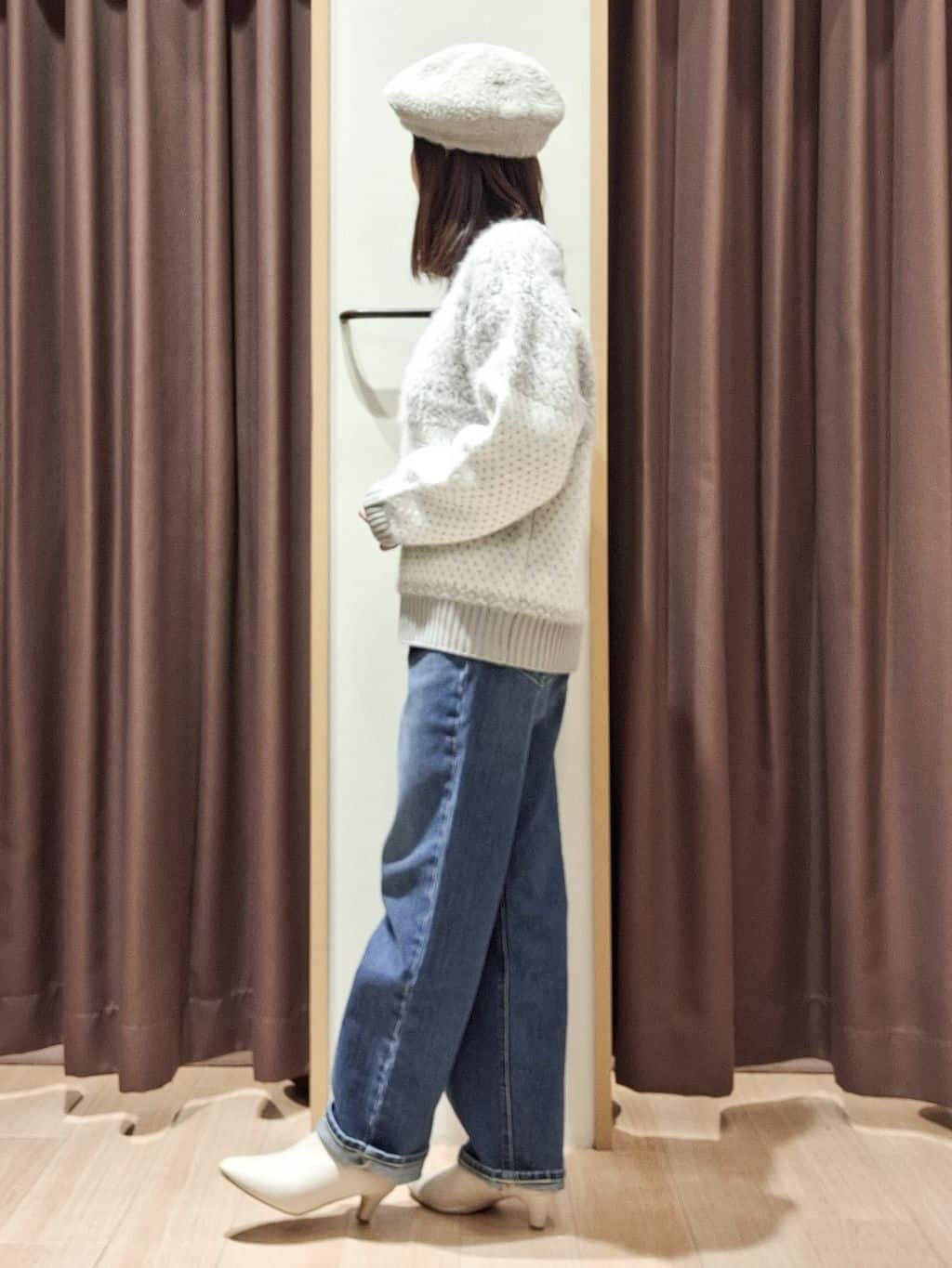 ウタさんの「grove｜【Lee&times;grove別注】STRAIGHT DENIM PANTS」を使ったコーディネート
