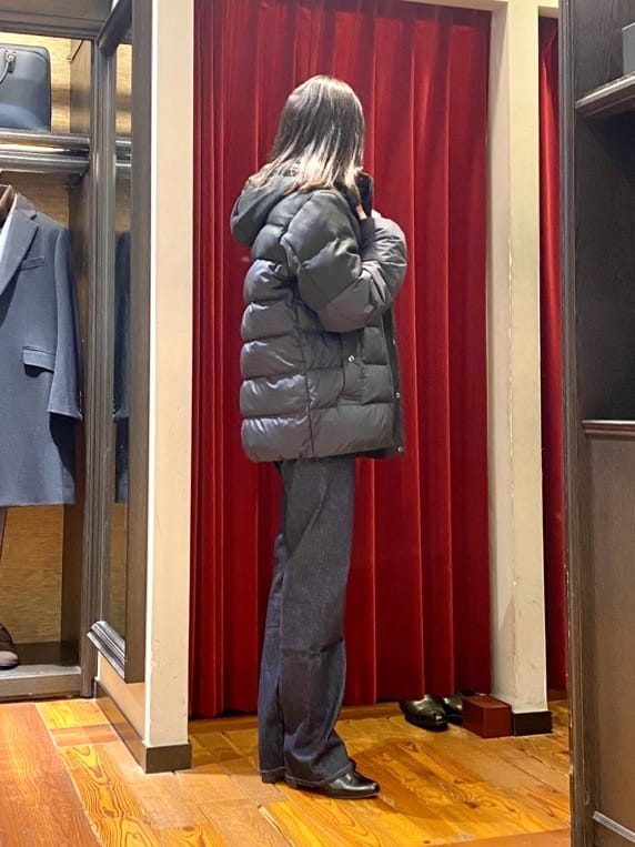 かわぴーさんの「TAKEO KIKUCHI｜【モンスターストレッチ】日本製 ワンウォッシュ デニムパンツ」を使ったコーディネート
