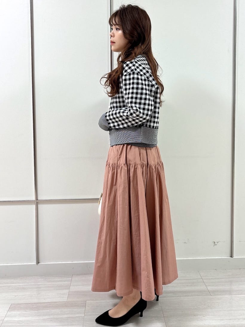 R.Kさんの「UNTITLED｜◆ライトコットン ティアードスカート」を使ったコーディネート