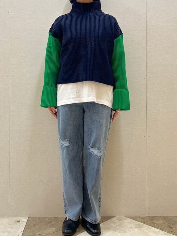 chiakiさんの「OPAQUE.CLIP｜◆刺繍ロゴトップス【洗濯機洗い可】」を使ったコーディネート
