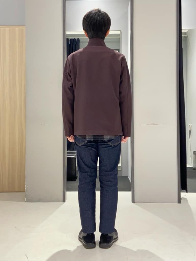 わいずみさんの「TAKEO KIKUCHI｜【DOWN FABRIC】ダウンファブリック スタンドカラーブルゾン」を使ったコーディネート