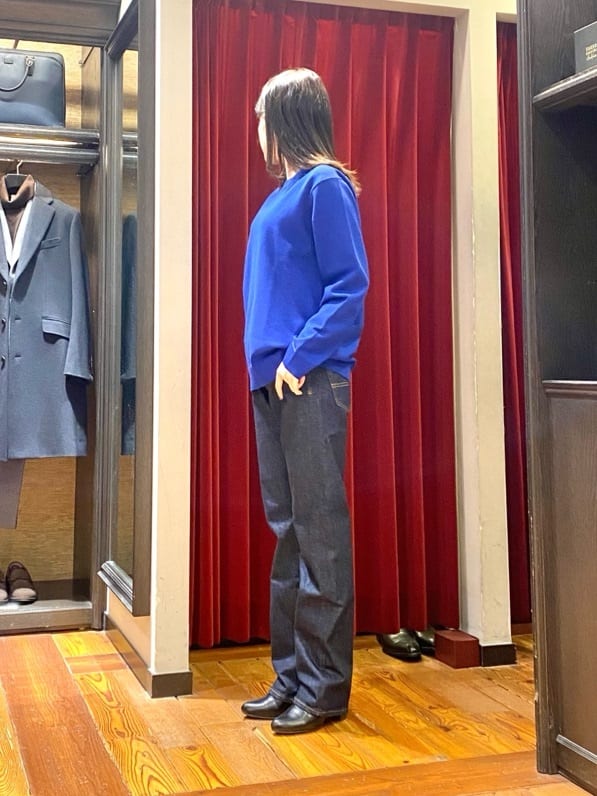 かわぴーさんの「TAKEO KIKUCHI｜【モンスターストレッチ】日本製 ワンウォッシュ デニムパンツ」を使ったコーディネート