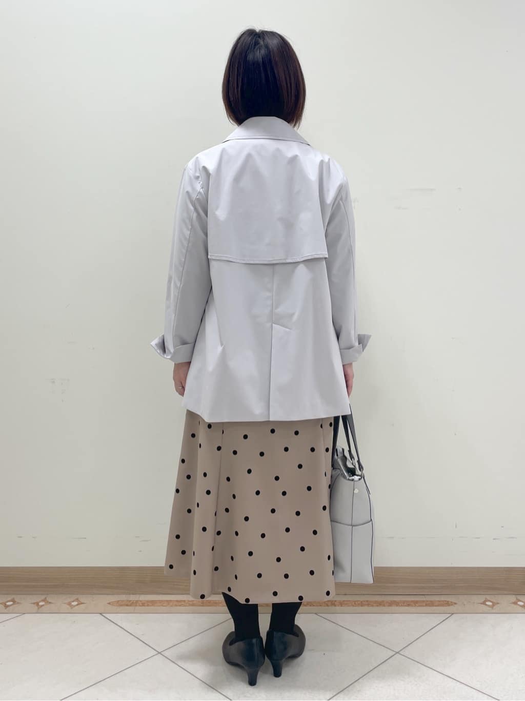 hanaさんの「Reflect｜◆【手洗い可／撥水】ライティミドル丈コート」を使ったコーディネート