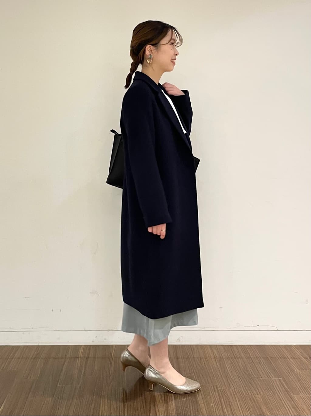 ねねさんの「INDIVI｜◆【洗える／UVケア】ヨークフリルブラウス」を使ったコーディネート