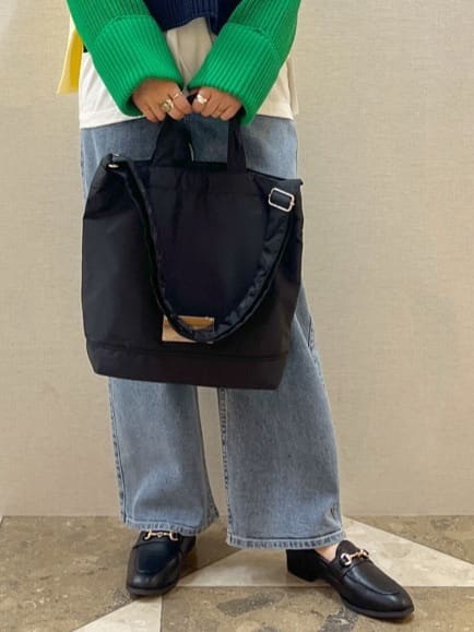 chiakiさんの「OPAQUE.CLIP｜◆刺繍ロゴトップス【洗濯機洗い可】」を使ったコーディネート