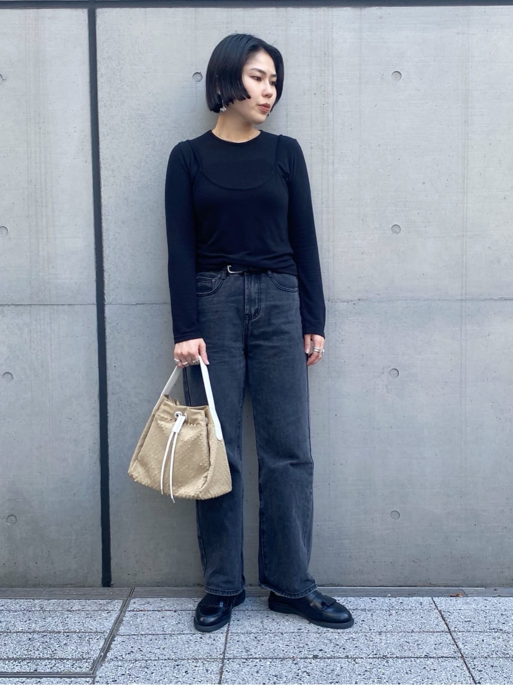 Uさんの「HIROKO HAYASHI｜◆LA VIGNA（ラ ヴィーニャ）ハンドバッグ」を使ったコーディネート