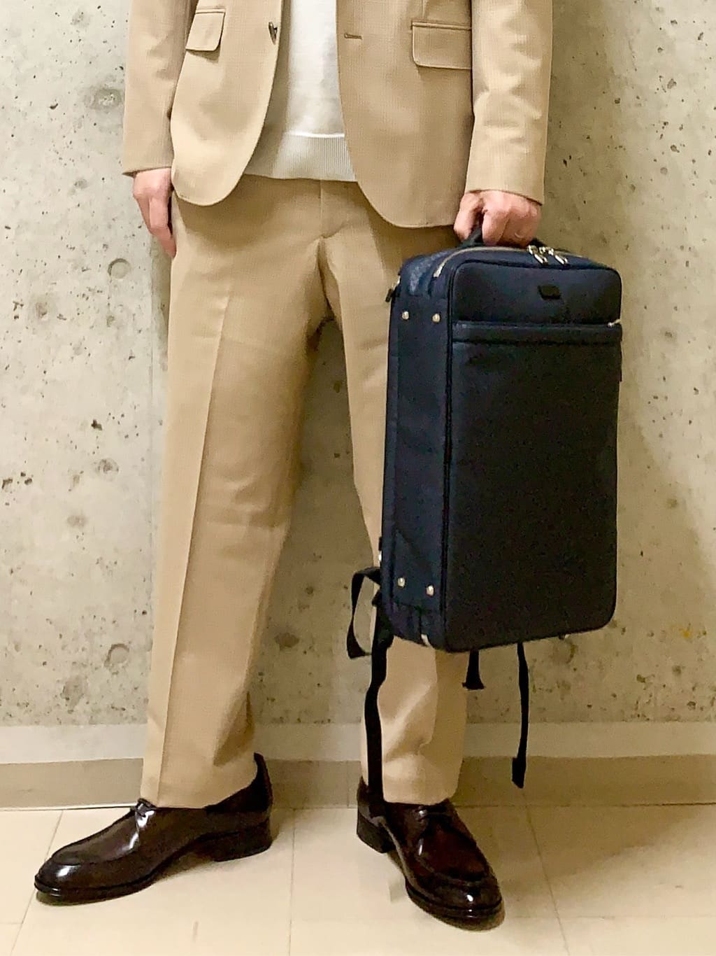 木村剛さんの「TAKEO KIKUCHI｜日本製 Uチップ ドレスシューズ」を使ったコーディネート