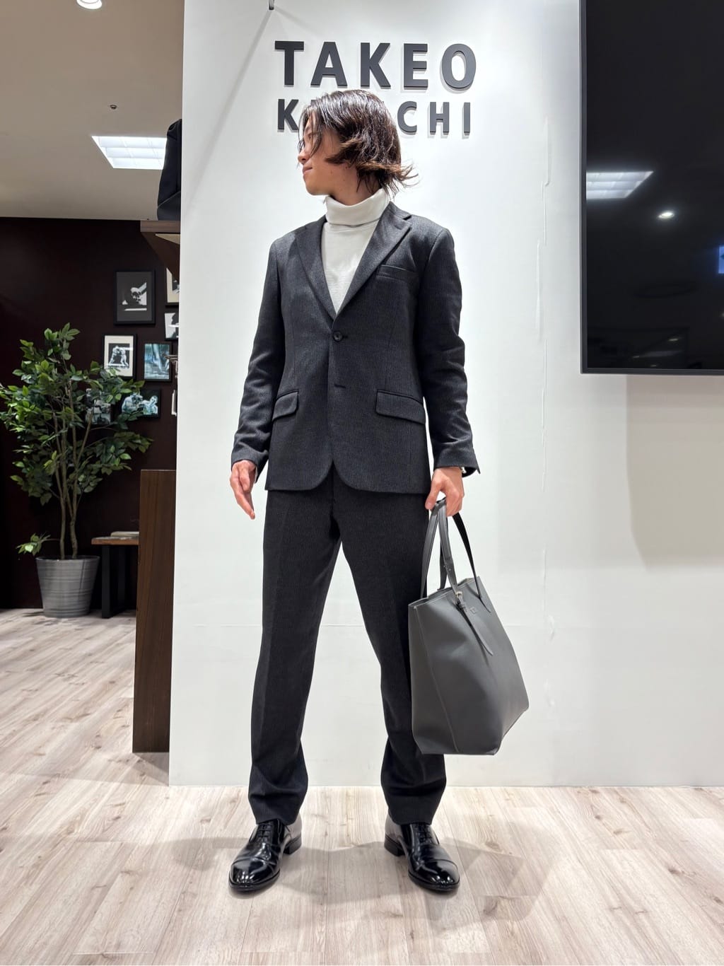 Kaiさんの「TAKEO KIKUCHI｜ストレートチップシューズ[ メンズ ビジネス シューズ 結婚式 ]」を使ったコーディネート