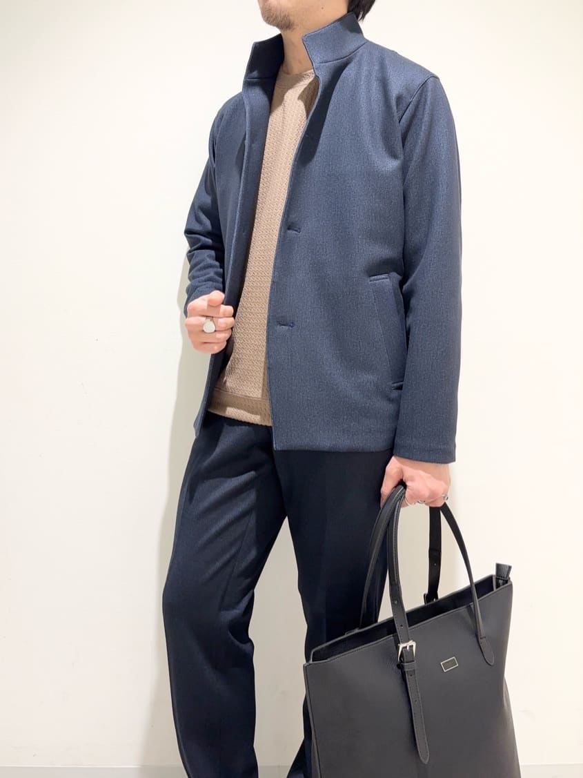 及川さんの「TAKEO KIKUCHI｜【DOWN FABRIC】ダウンファブリック スタンドカラーブルゾン」を使ったコーディネート