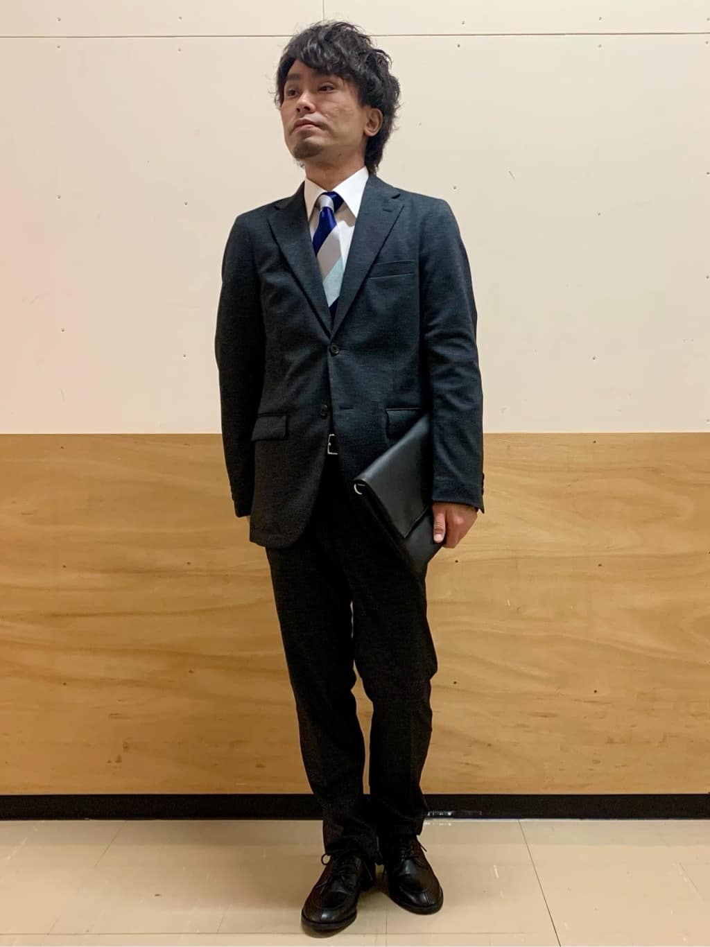 MATUさんの「THE SHOP TK｜2WAYクラッチバッグ【冠婚葬祭/ビジネス/セレモニー/パーティー】」を使ったコーディネート