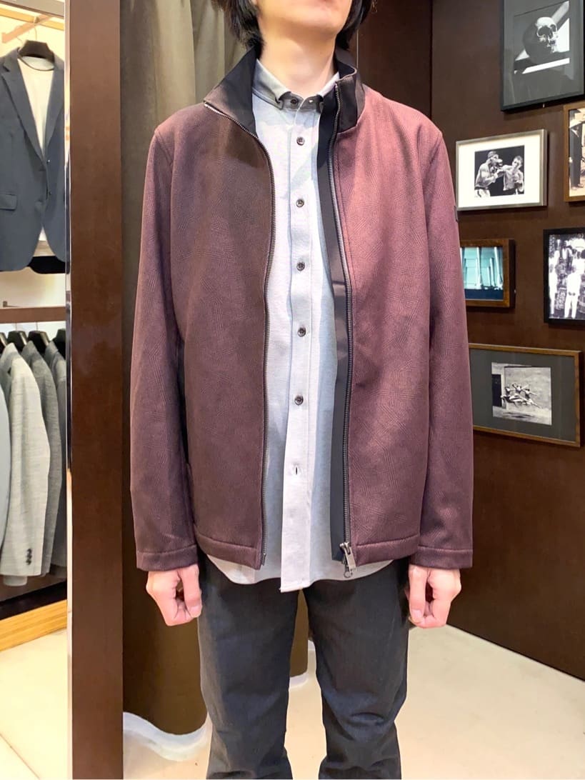 コバヤシさんの「TAKEO KIKUCHI｜【Made in JAPAN】播州織 ヘリンボン ストレート パンツ」を使ったコーディネート