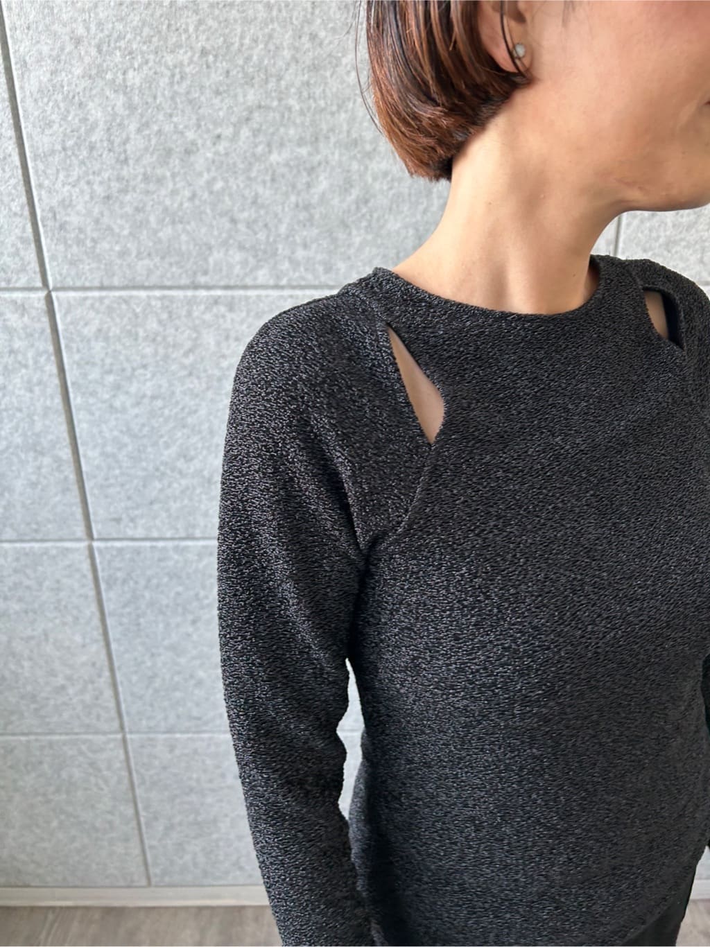 yukoさんの「CODE A｜slit jersey skirt」を使ったコーディネート