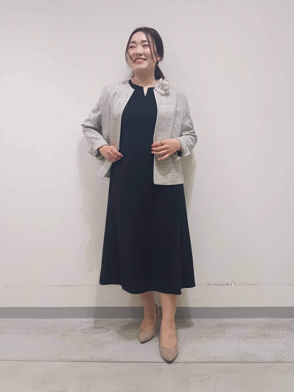 kaoさんの「INDIVI｜フラワーコサージュ」を使ったコーディネート