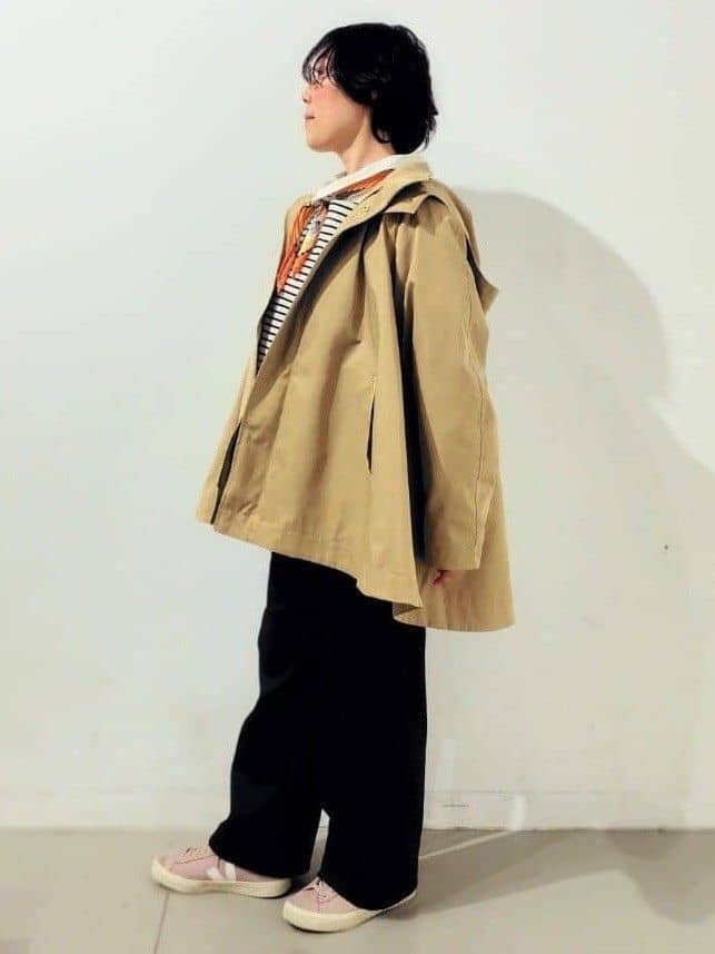 kodamaさんの「THE SHOP TK｜◆【後ろタック】マウンテンパーカ/洗える」を使ったコーディネート