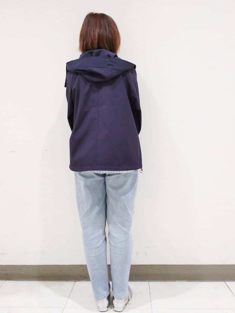 あらーさんの「OPAQUE.CLIP｜◆《SS-LLsize》撥水フードブルゾン【洗濯機洗い可／花粉対応】」を使ったコーディネート