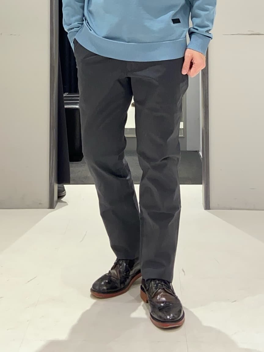 わいずみさんの「TAKEO KIKUCHI｜【全7サイズ&times;8色展開！】トップマルチヘリンボン パンツ」を使ったコーディネート