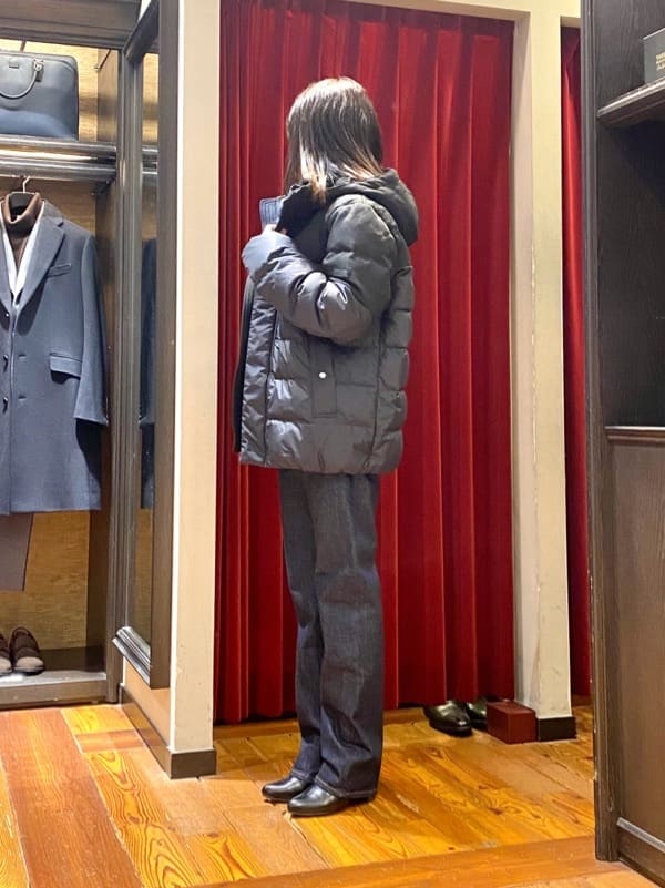かわぴーさんの「TAKEO KIKUCHI｜【モンスターストレッチ】日本製 ワンウォッシュ デニムパンツ」を使ったコーディネート