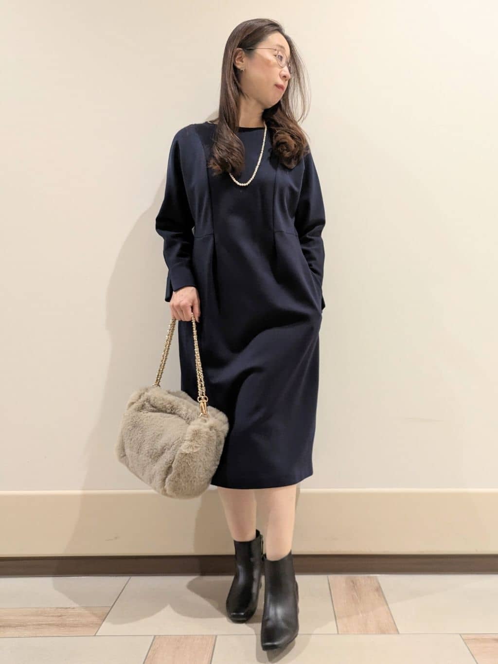 imamiさんの「Reflect｜◆【夏SALE】ドルマンスリーブストレートシルエットワンピース」を使ったコーディネート