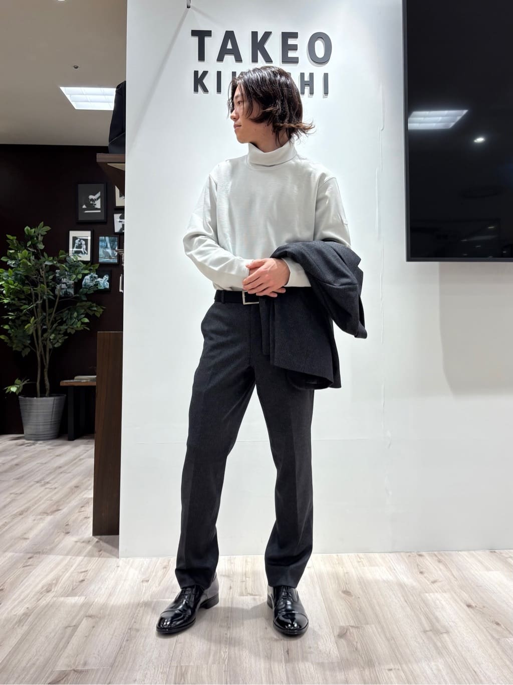 Kaiさんの「TAKEO KIKUCHI｜ストレートチップシューズ[ メンズ ビジネス シューズ 結婚式 ]」を使ったコーディネート