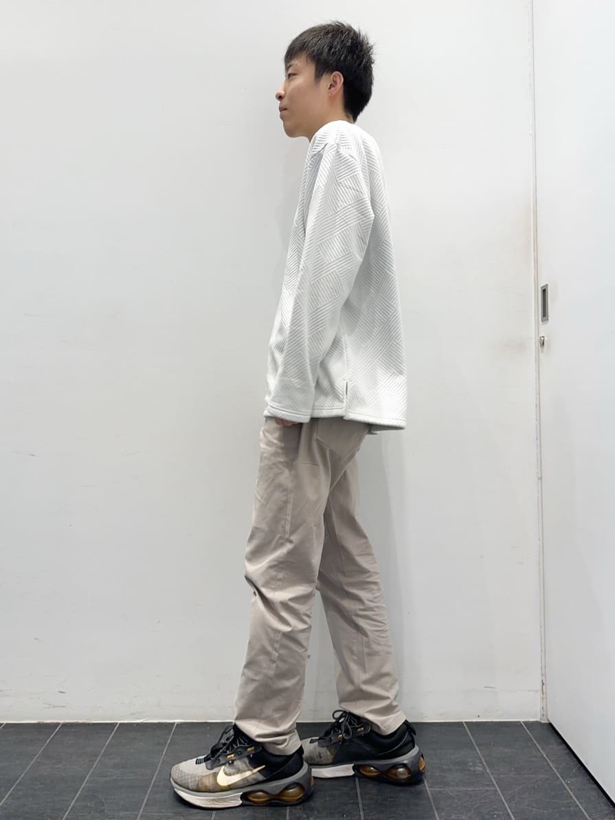 ちびちゃんさんの「THE SHOP TK｜【オールシーズン穿ける！】7DAYSストレッチへリンボンパンツ　ON&hArr;OFF兼用」を使ったコーディネート