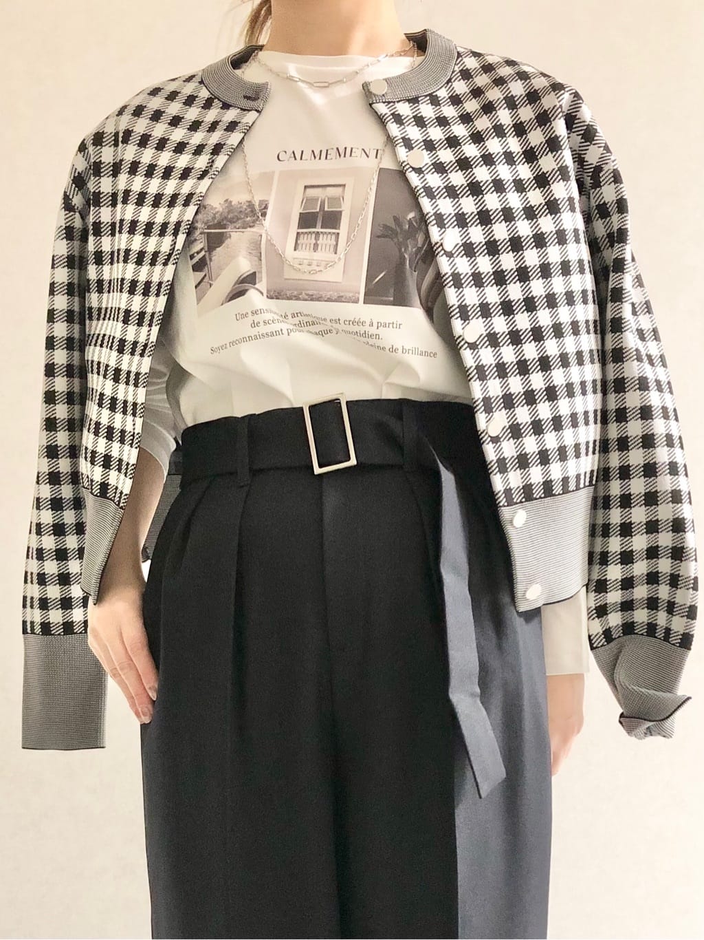 sayuさんの「UNTITLED｜◆【セットアップ可能】スポンディッシュ カーディガン」を使ったコーディネート