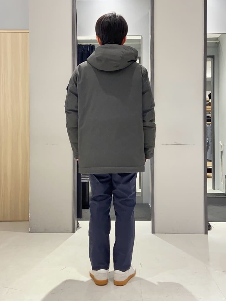わいずみさんの「TAKEO KIKUCHI｜【全7サイズ&times;8色展開！】トップマルチヘリンボン パンツ」を使ったコーディネート
