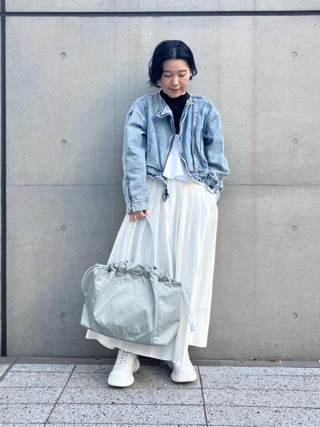 Cさんの「HIROKO HAYASHI｜LUINI（ルイーニ）トートバッグ」を使ったコーディネート
